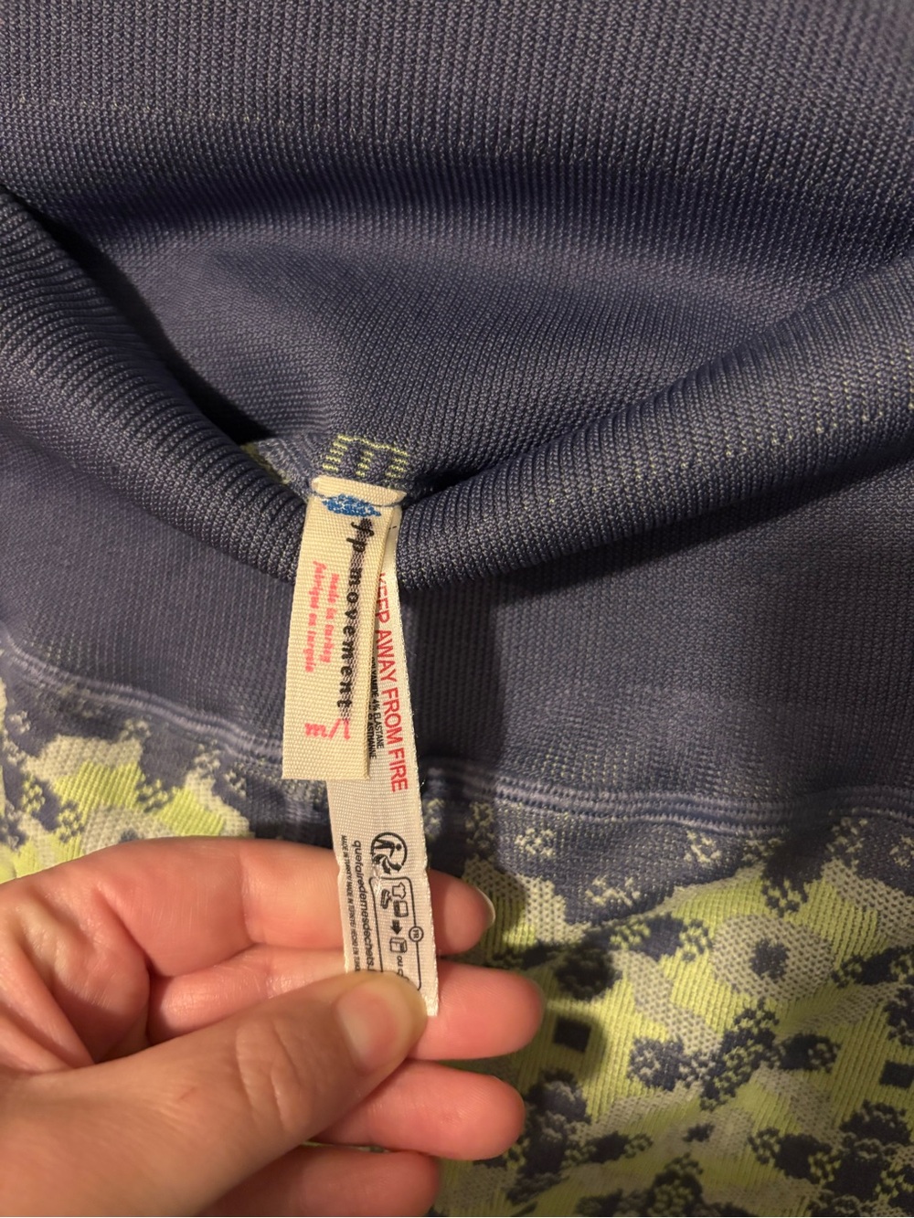 FP Movement Myoko Jacquard Base Leggings M/L - Picture 4 of 5